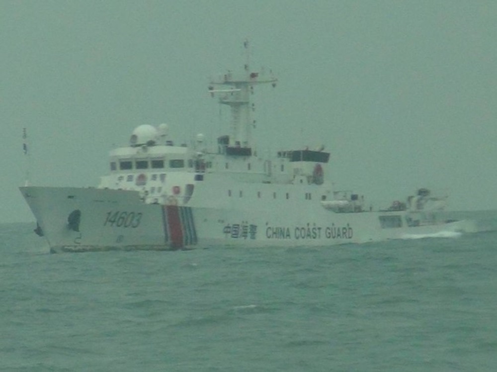中國海警編隊進入金門水域　海巡署全程監控廣播驅離