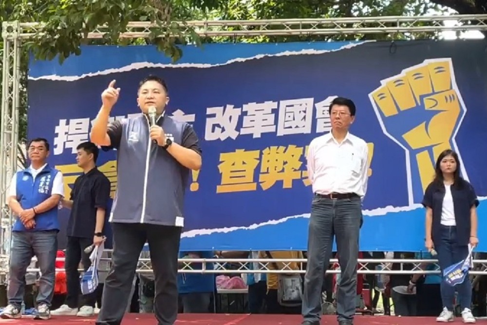 藍營百場國會改革街頭宣講　台南首場主打調查民生弊案