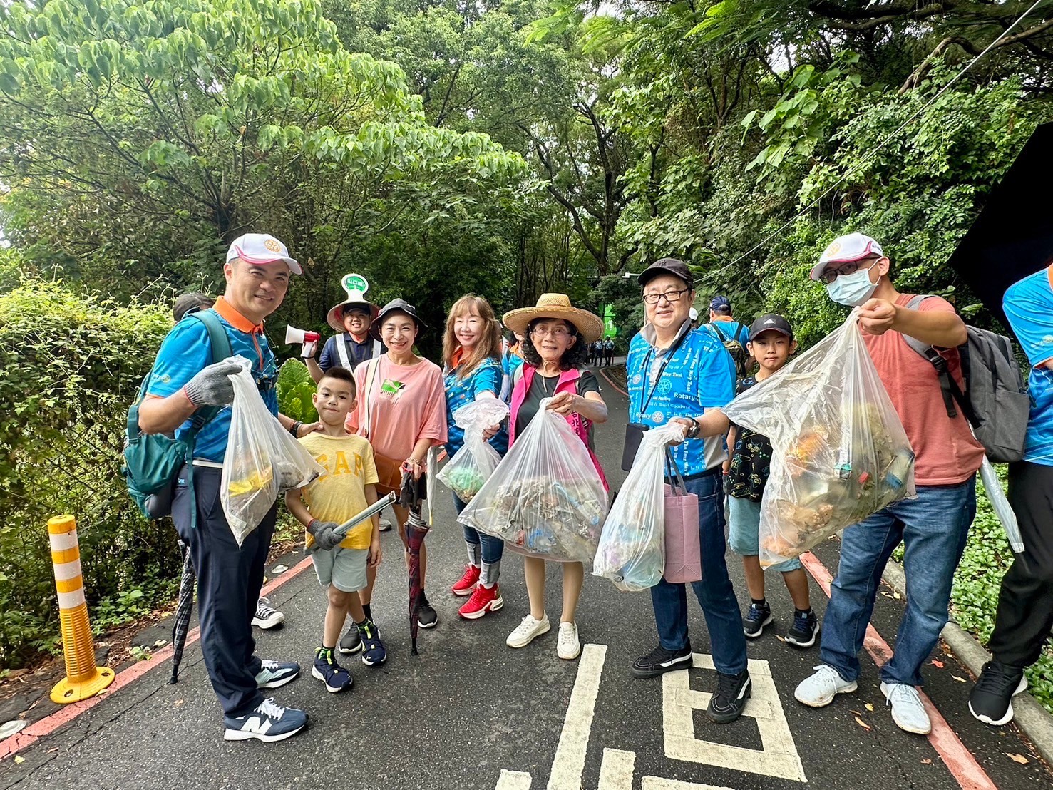 【有影】全民環保行動起跑！國際扶輪3482地區號召600人淨山淨海 13