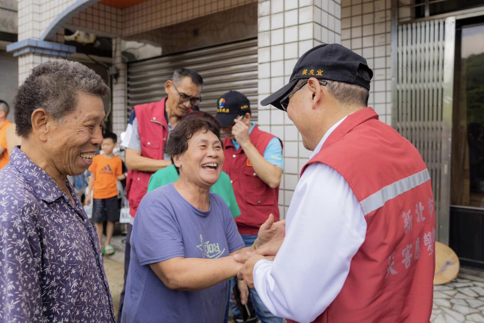 謝國樑籲中央協助災後復原　侯友宜加碼補助災戶5000元 101