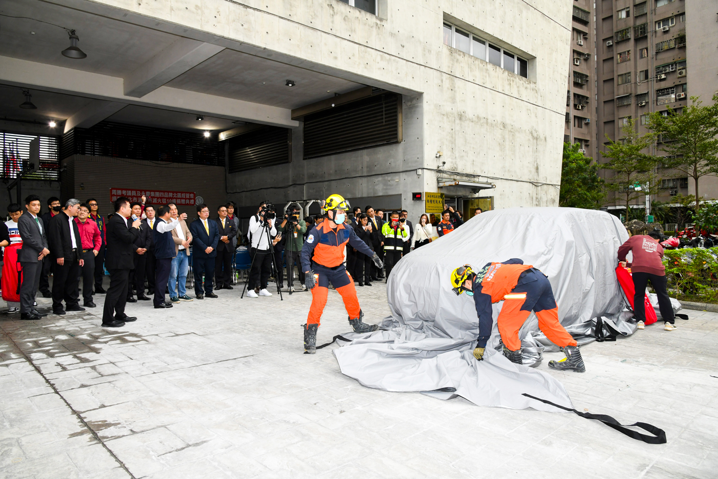 強化地方防災量能　永慶加盟四品牌北區經管會捐贈滅火毯 9