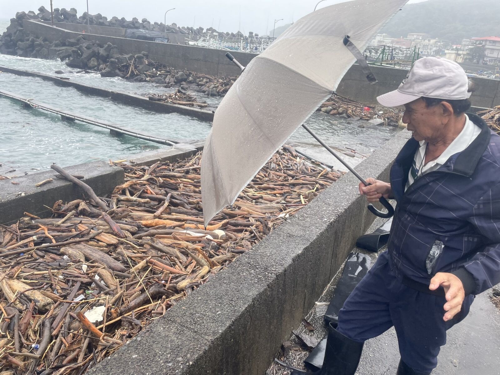 【九孔浩劫2-1】東北角養殖場遭漂流木佔據　業者盼「兩署」統籌助困境 21