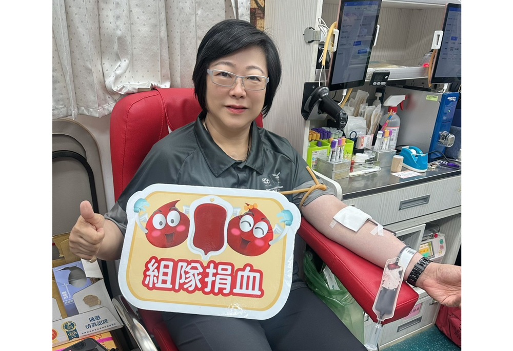 竹縣警溫暖社會傳愛心 宣介慈挽袖捐血助公益 竹縣警溫暖社會傳愛心 宣介慈挽袖捐血助公益