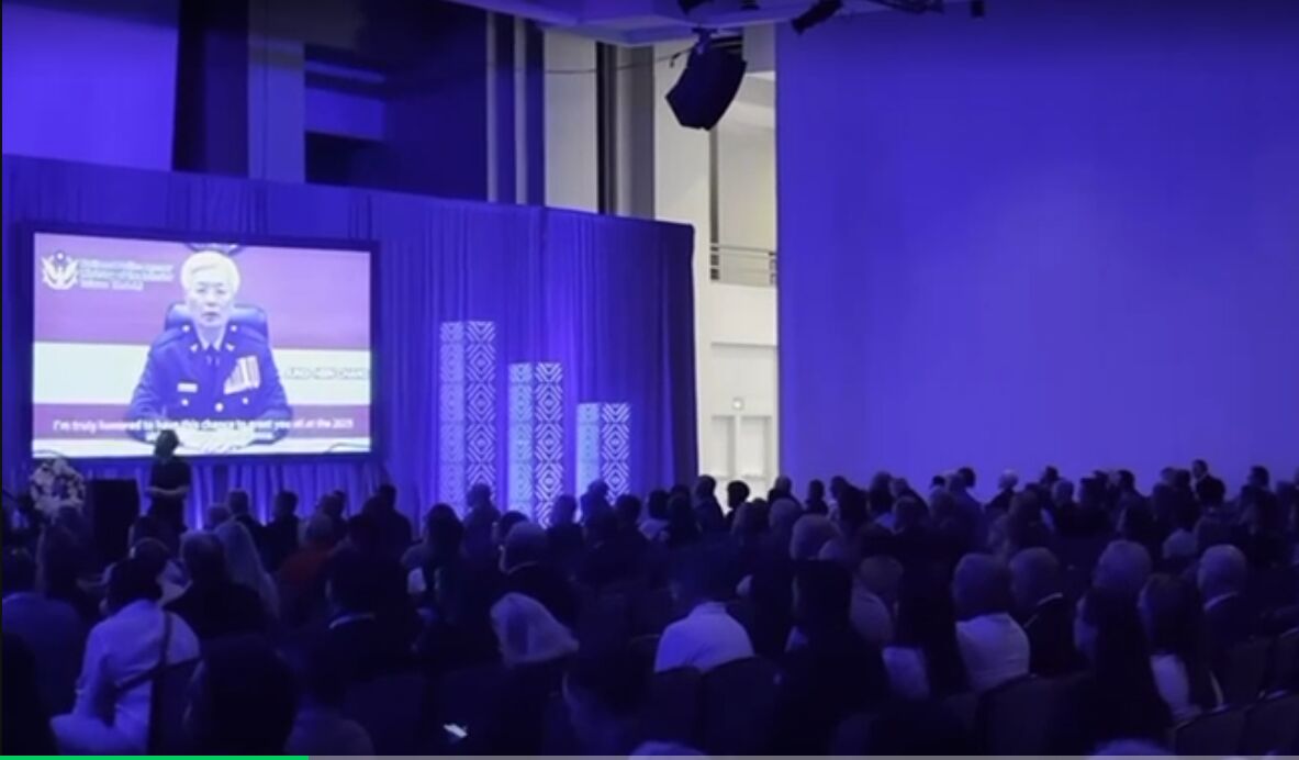 2025國際校園執法管理協會年會開幕 警政署長張榮興全英文演說向會員致意 2025國際校園執法管理協會年會開幕 警政署長張榮興全英文演說向會員致意