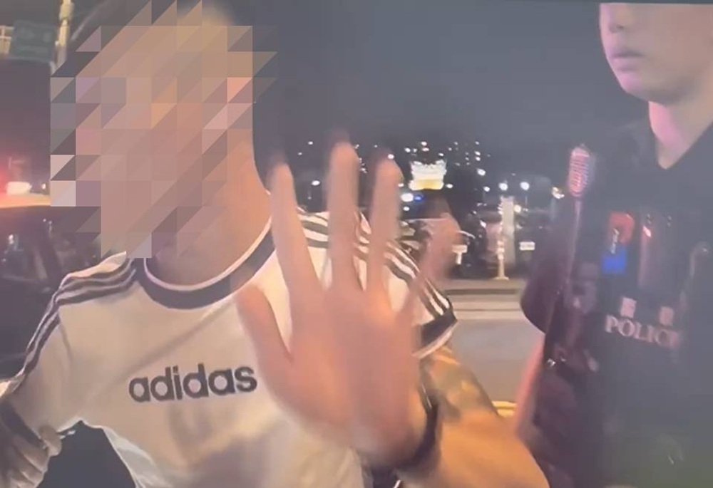 桃園男子拒檢高喊「我沒犯罪」 警一查竟翻出彩虹菸 桃園男子拒檢高喊「我沒犯罪」 警一查竟翻出彩虹菸