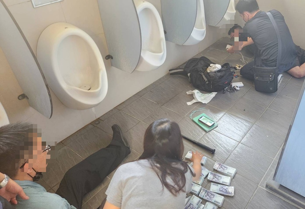 單日連逮3詐欺車手 員警尿急衝廁所驚見面交場面逮人 單日連逮3詐欺車手 員警尿急衝廁所驚見面交場面逮人