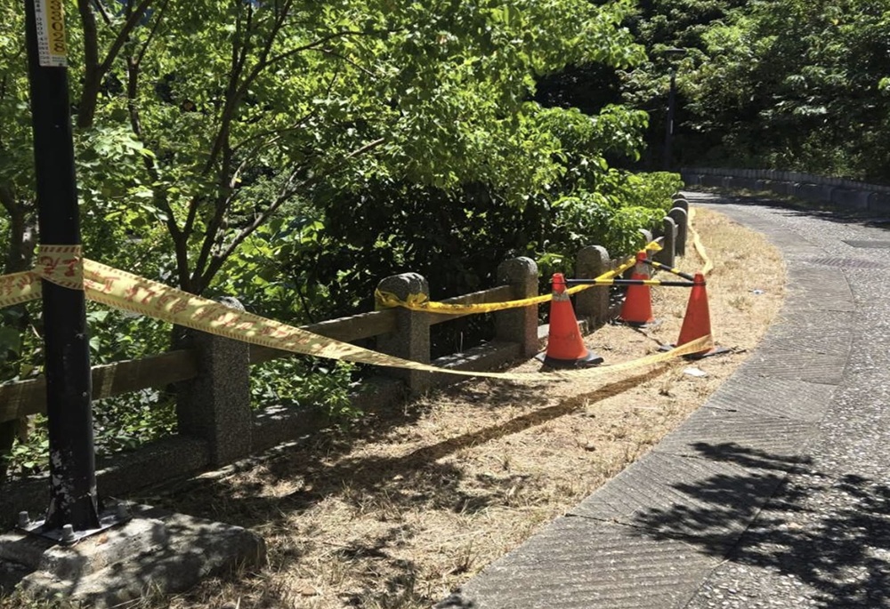 步道護欄斷裂奪命 鄭宇恩偕水利局緊急會勘 步道護欄斷裂奪命 鄭宇恩偕水利局緊急會勘