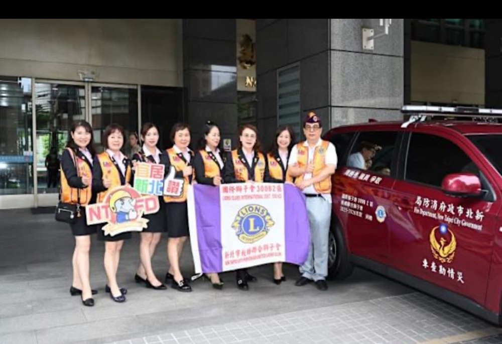 新北義消添新利器 周勝考促成3輛災情勘查車進駐 新北義消添新利器 周勝考促成3輛災情勘查車進駐