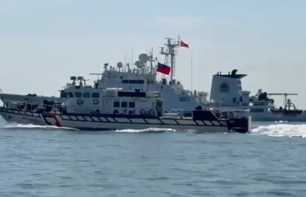 連3日4度襲擾金門 海巡艦艇強勢驅離中國海警船 6 cnews204250917a09