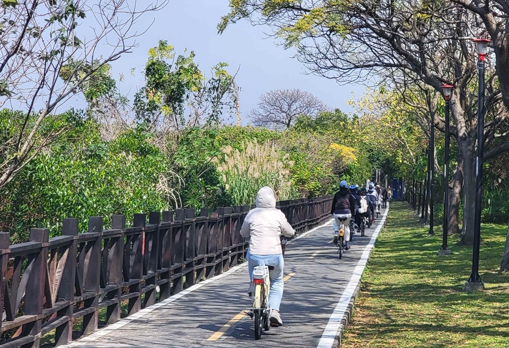 國際無車日上路 新北高灘處邀市民暢遊218公里河濱車道 32 248250922a02