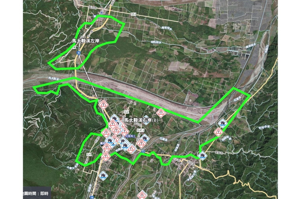 花蓮馬太鞍堰塞湖溢流潰堤 民眾提高警覺要做好防災準備 5 cnews204250923a07