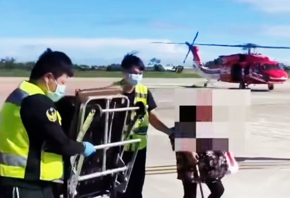 空勤總隊即時救援洗腎病患 饒慶鈴動員局處守護台東 空勤總隊即時救援洗腎病患 饒慶鈴動員局處守護台東