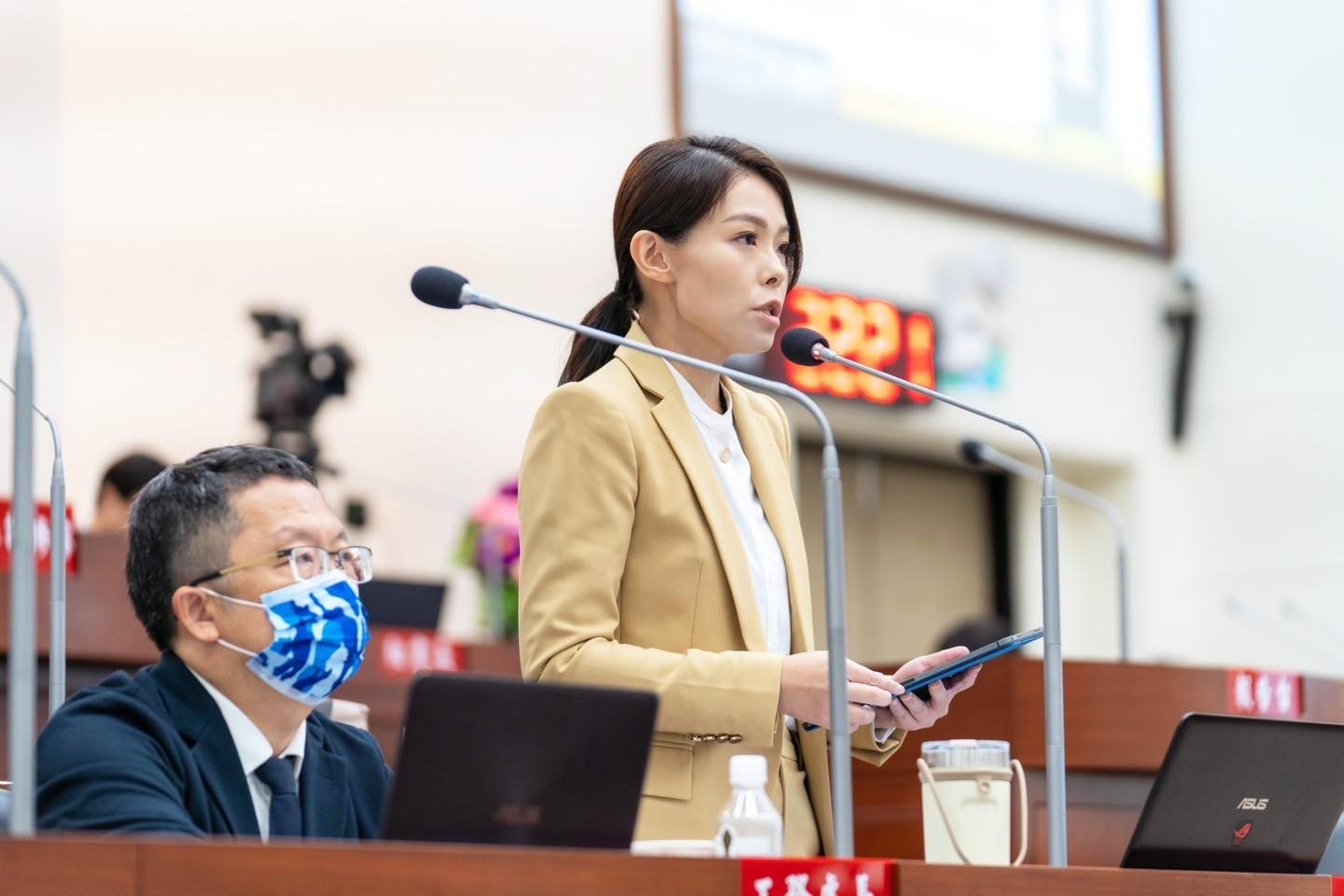 埔頂派出所新建工程開工動土　地方議員撰文感謝高虹安 3