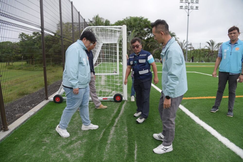 佐倉運動公園足球場11/9完工　魏嘉彥：預計今年底啟用 25