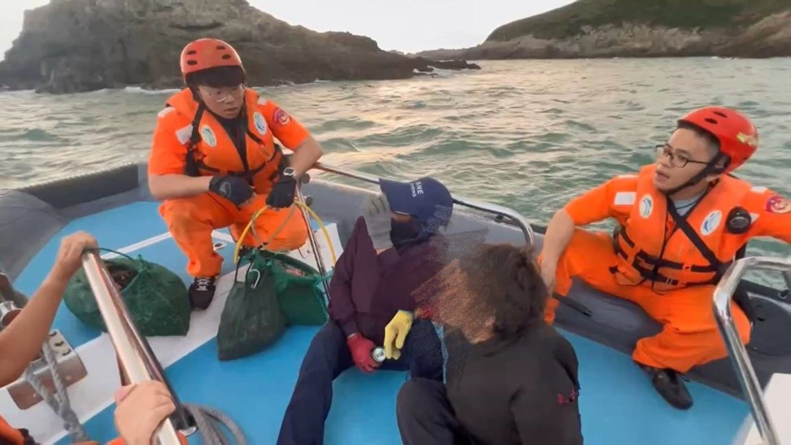 闖入北竿禁制區採貝 連檢起訴2大陸漁民 闖入北竿禁制區採貝 連檢起訴2大陸漁民