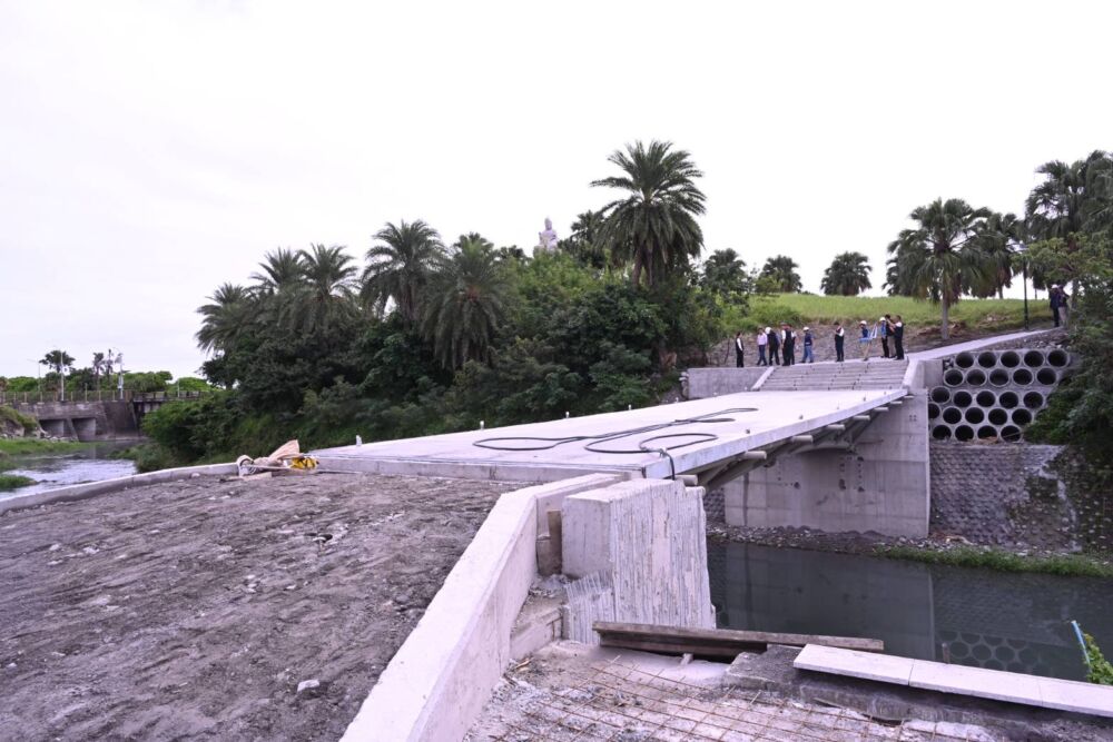 徐榛蔚會勘太平洋公園2工程進度　預計年底同步啟用 7