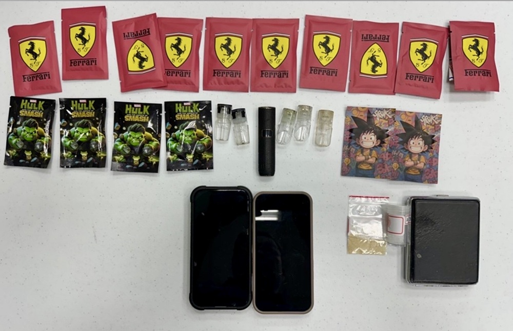 跨域安居緝毒 溯源再逮分裝藥頭起獲依托咪酯 5 cnews204251107a15