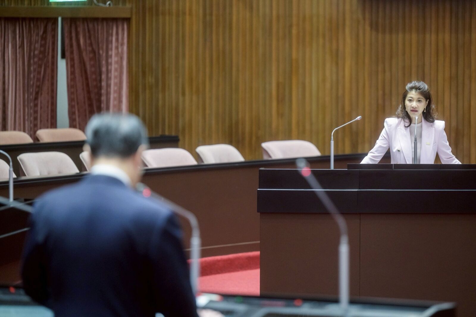 鄭麗文追思吳石惹議　林楚茵舉嘉里大榮案「滲透從意識形態延伸至經濟」 13