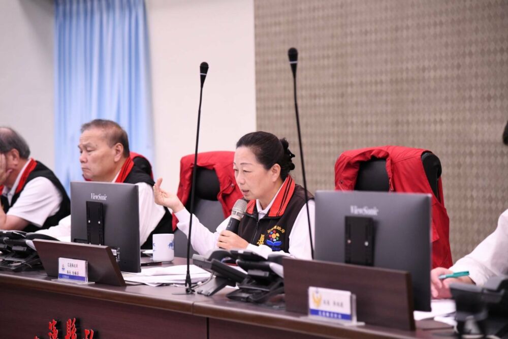 花蓮召開鳳凰颱風整備會議　徐榛蔚向賴清德提建言盼災後速疏濬 7