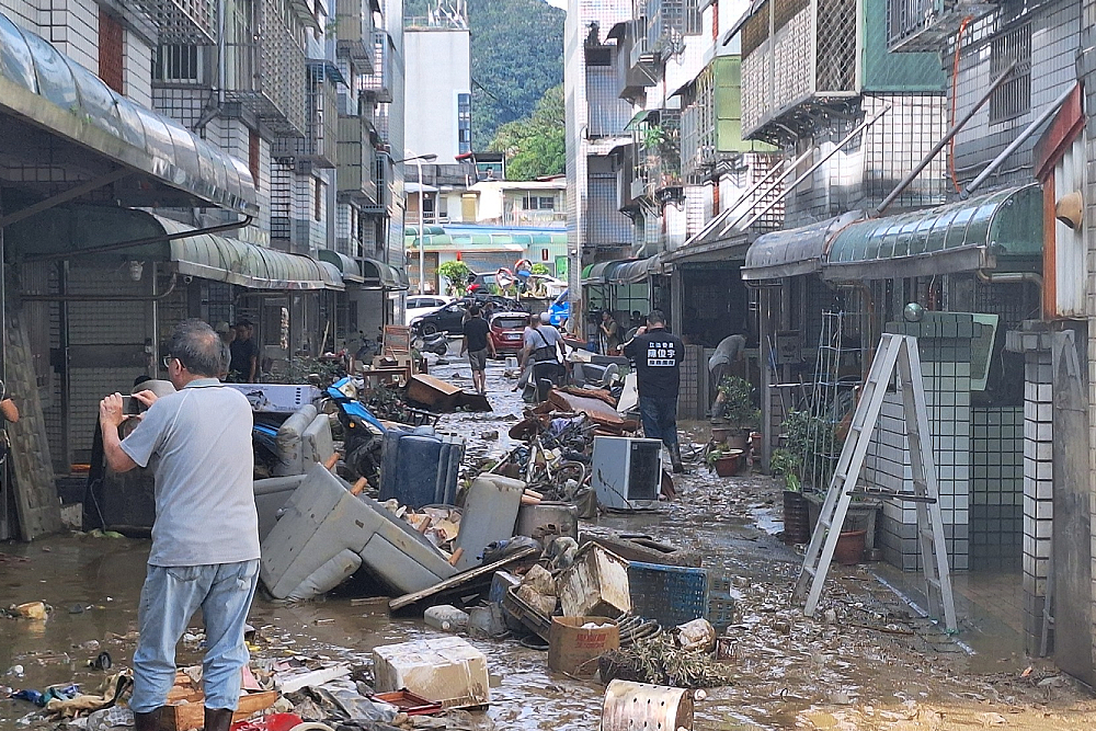 台中組隊赴宜蘭蘇澳援災　指揮官曾支援山陀兒、丹娜絲救災工作 7