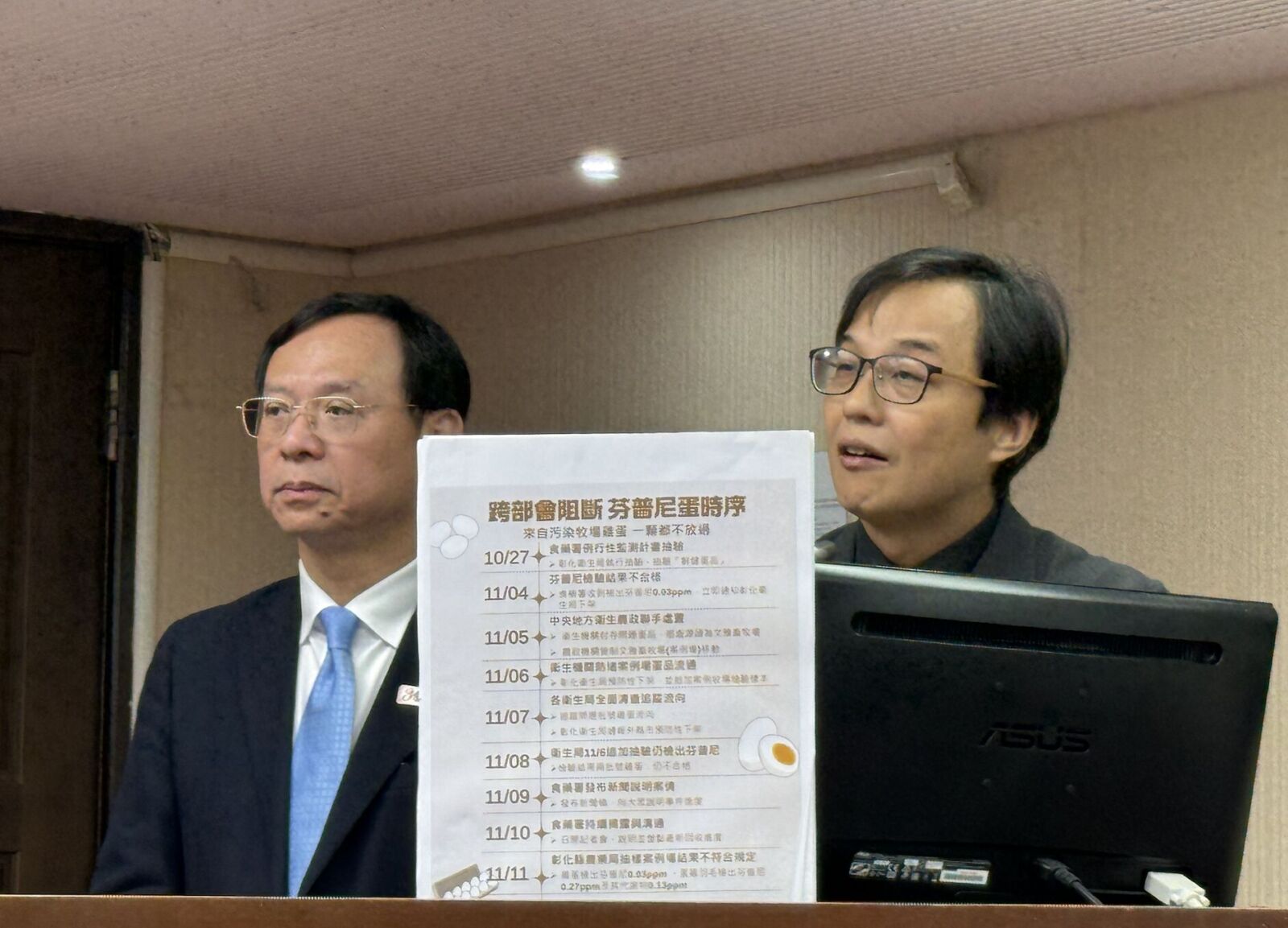 快速定調「毒蛋是個案」藍綠立委都罵 姜至剛認了：只是推論 3