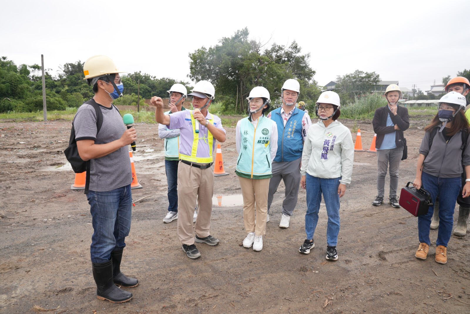 市長初選登記交幕僚代辦　林岱樺留高雄勘查防災工程 15