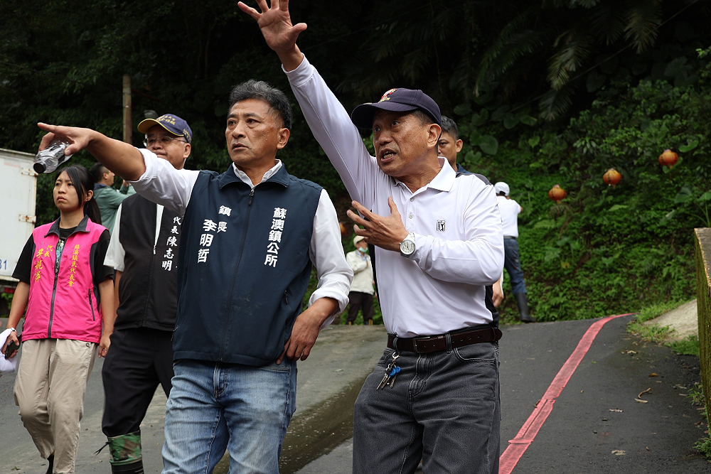 鄭重強調蘇澳溪分洪道「計畫有往前」　李明哲：陳金德付出良多 3