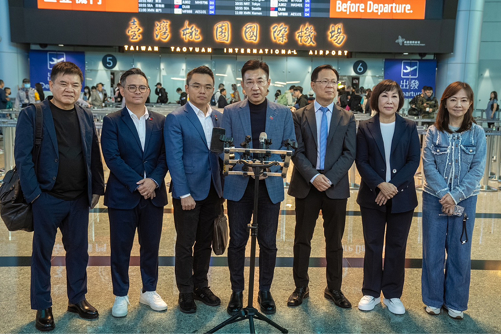 立法院跨黨派組團拓展國會外交　江啟臣：深化台美巴關係