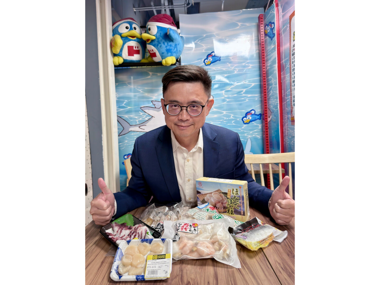 中國禁日本水產　賴瑞隆即時用行動力挺 3