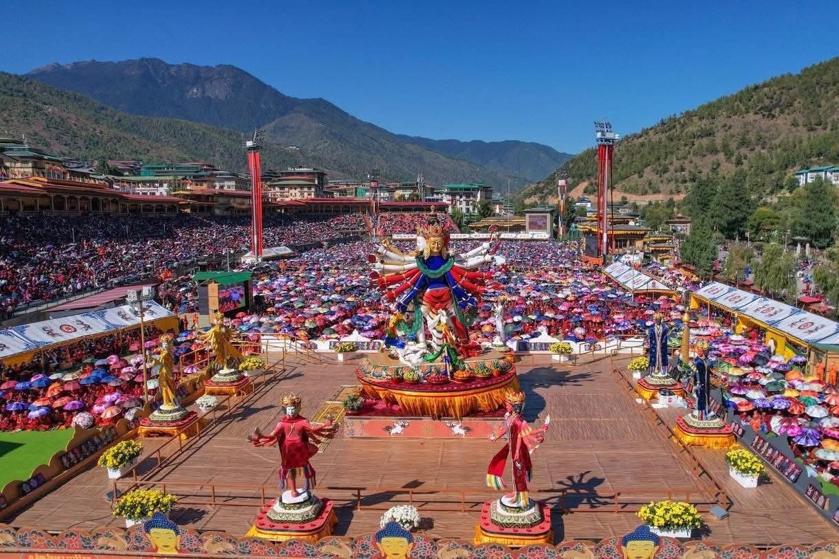 【With Video】CNEWS Exclusive: Zero-Distance Access to the Bhutanese Royal Family Witnessing the Largest Buddhist Ceremony in 400 Years and Revealing the True Face of the World’s Happiest Kingdom 45
