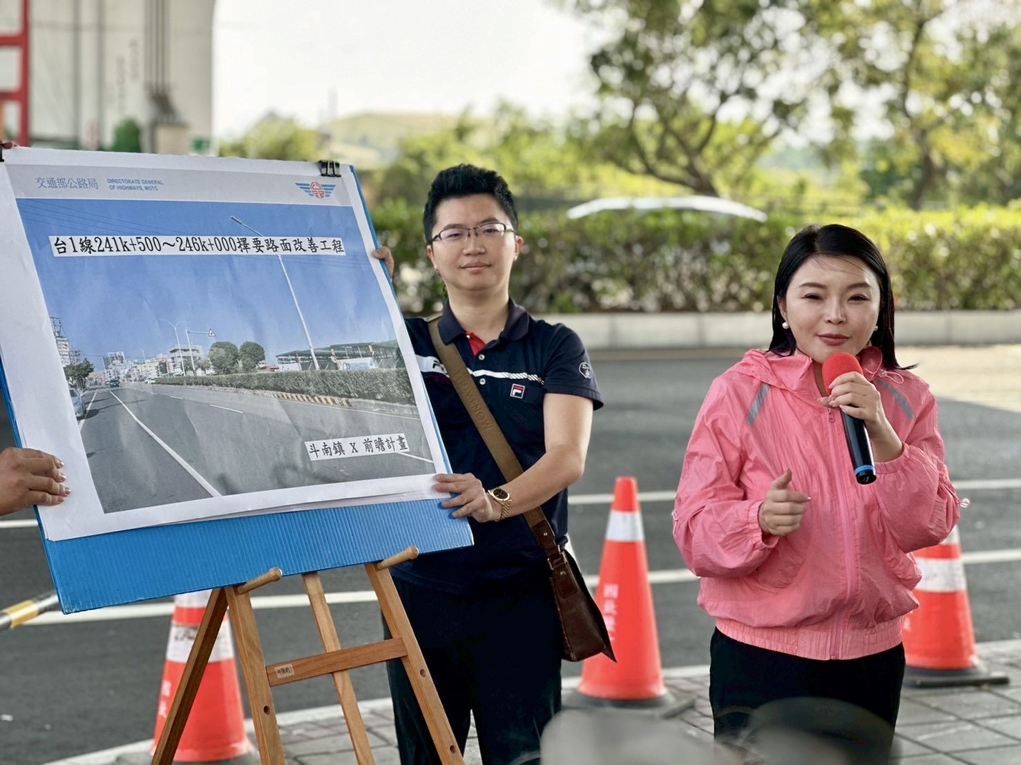 台1線雲林斗南段久未養護　張嘉郡爭取3730萬年底前改善完工 11