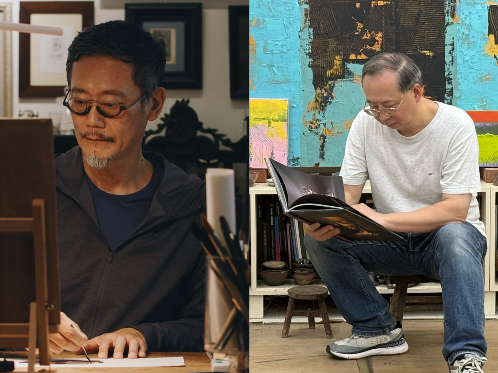 用畫筆留住家鄉的風景　王傑與陶文岳筆下的基隆記憶 19