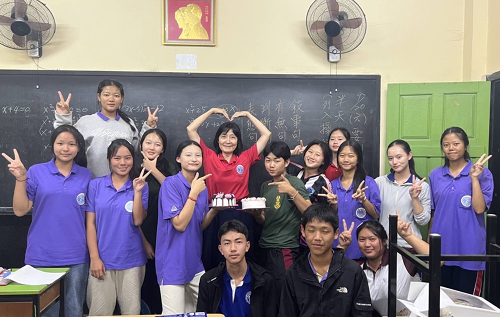 【心繫中華民國2-2】堅持華文教育 志工教師揭:泰北孤軍後裔少老師少設備 12 cnews204251128a01