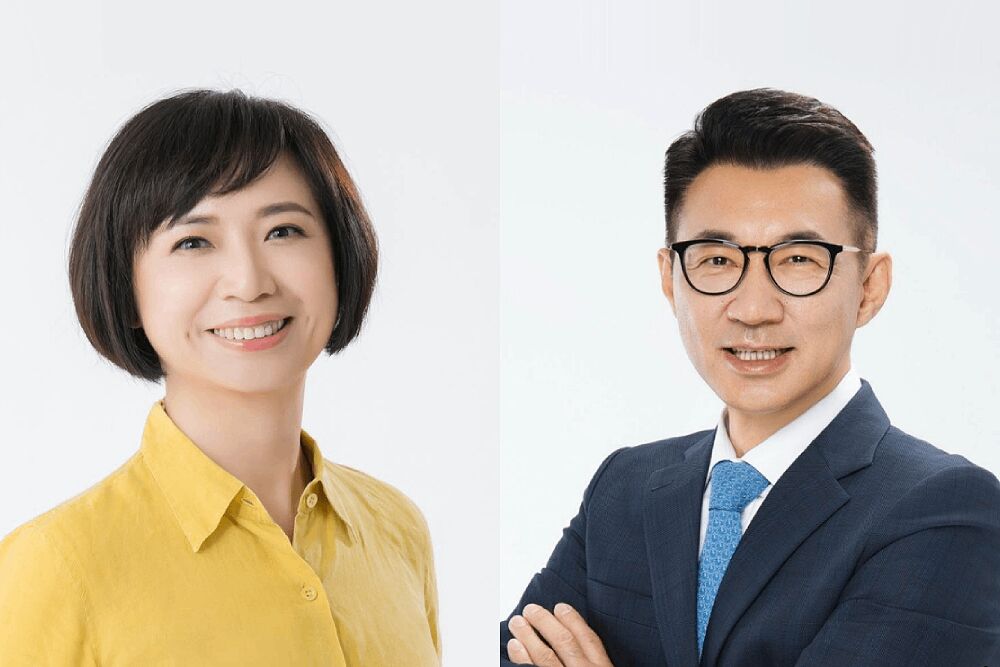 照片來源：何欣純及江啟臣臉書