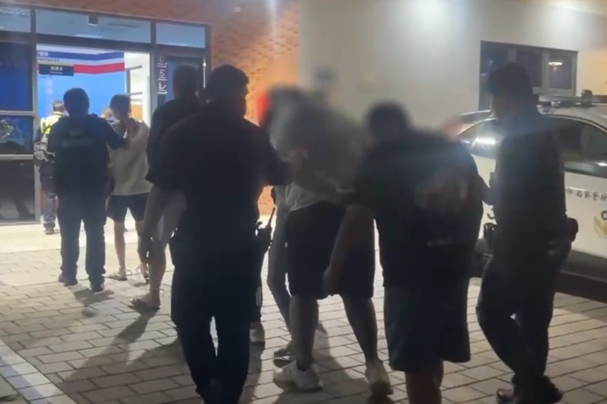 逾40萬元債務喬不攏 汽車美容店大亂鬥警逮7人 10 cnews204251203a05