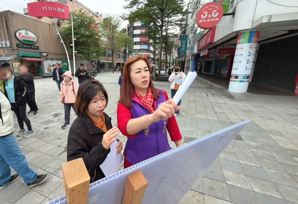 新北府中橋墩殘骸變市容垃圾 劉美芳籲拆除殘體勿再包裝