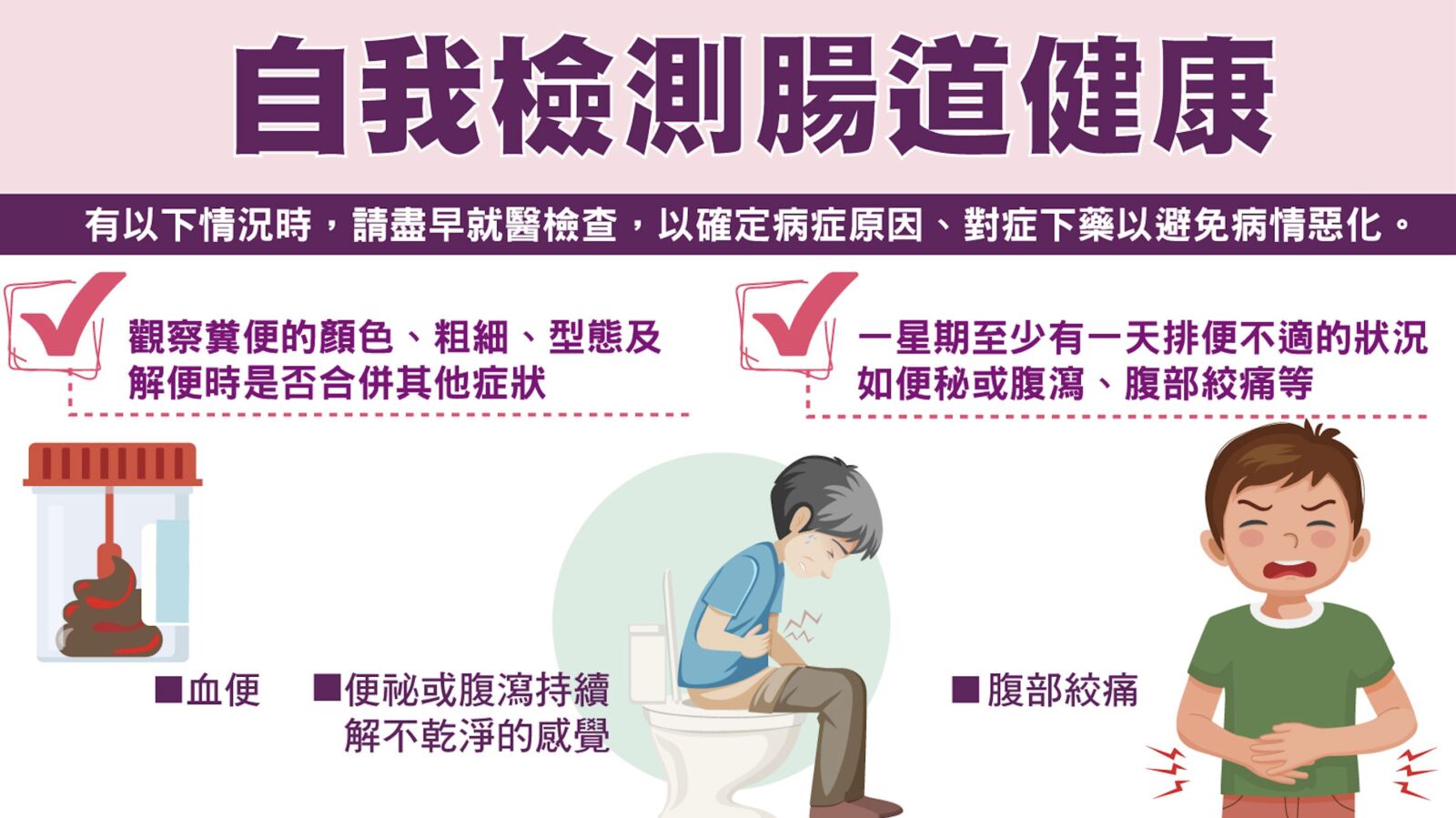 腹瀉≠壞菌過多 上廁所遇「5種問題糞便型態」快就醫！ 7