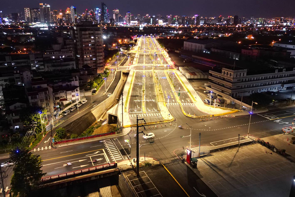 市政路延伸工程 陳大田:完成後可有效紓解台灣大道交通壅塞 市政路延伸工程 陳大田:完成後可有效紓解台灣大道交通壅塞