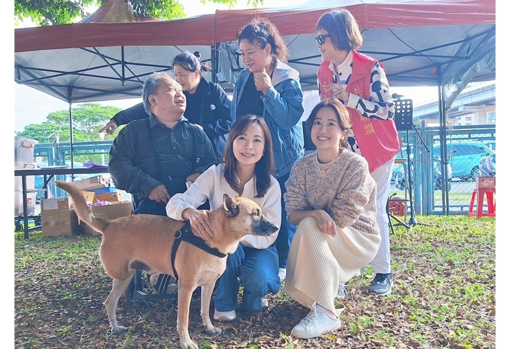 新北「三腳狗派對」訴殘酷　戴瑋姍偕郭昱晴籲禁山豬吊救毛孩