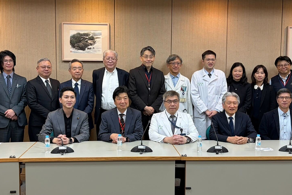 促進台日醫療鏈結 廖偉翔曝將展開胰臟癌與新藥技術合作 促進台日醫療鏈結 廖偉翔曝將展開胰臟癌與新藥技術合作