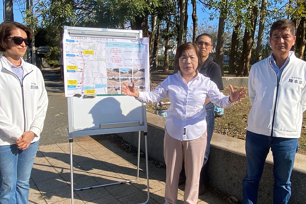 爭取3300萬翻新台13線 楊瓊瓔:告別手麻補丁路 爭取3300萬翻新台13線 楊瓊瓔:告別手麻補丁路