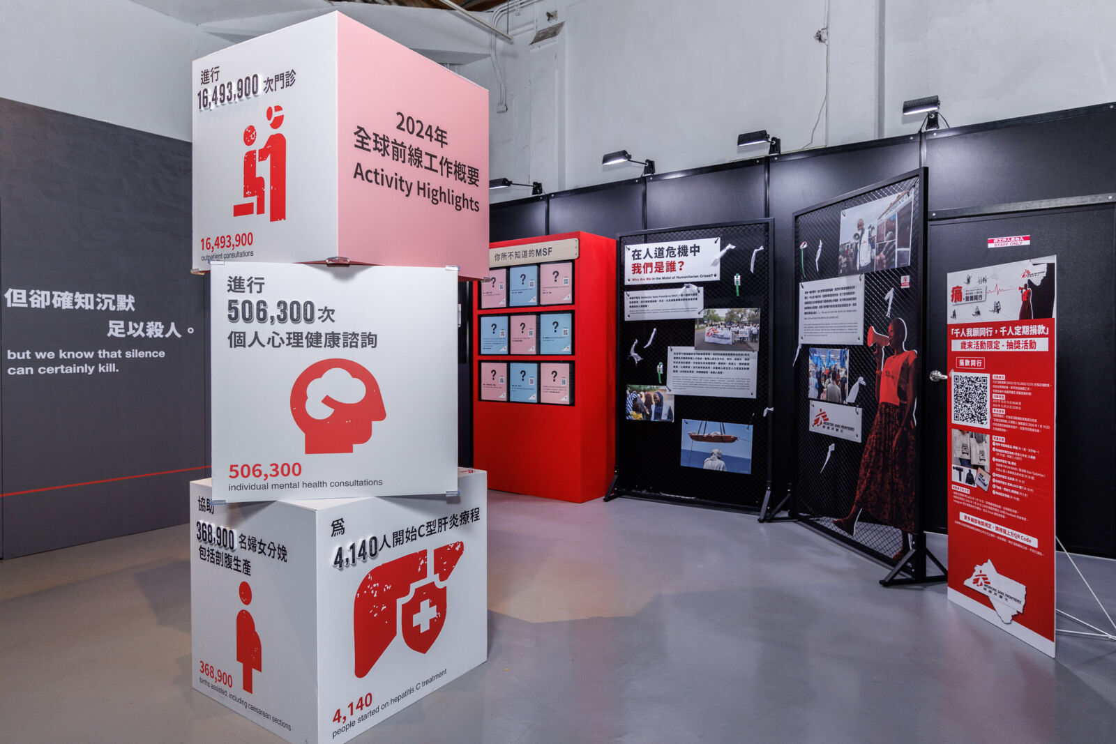 【有影】走進人道救援現場 無國界醫生「痛,我願同行」人道醫療展開幕 5 CNEWS195251212a02