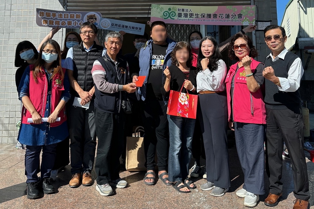 跨越災後陰霾 花檢陪伴光復個案重建家園 20 跨越災後陰霾 花檢陪伴光復個案重建家園 19