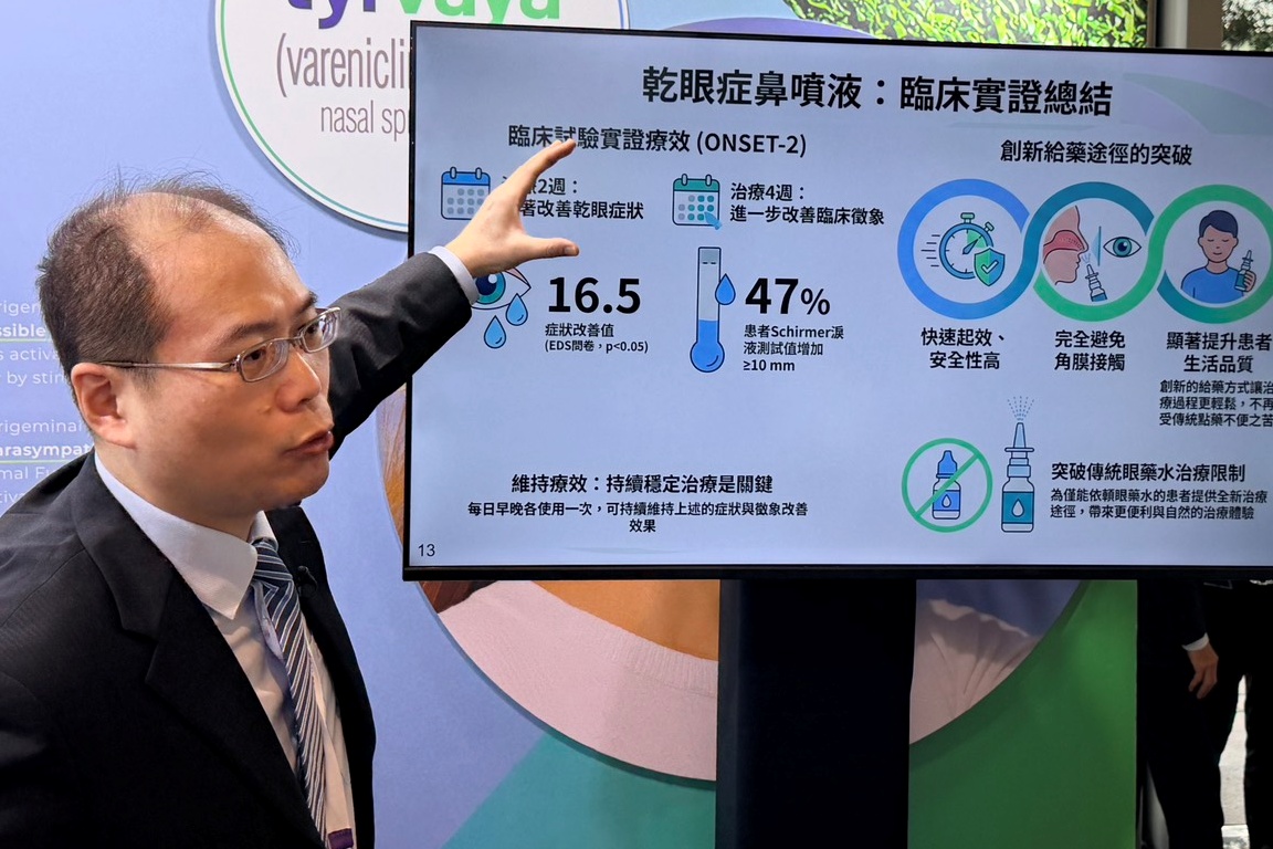 【有影】乾眼症治療迎新突破 鼻噴液助淚液分泌 12 【有影】乾眼症治療迎新突破 鼻噴液助淚液分泌 11