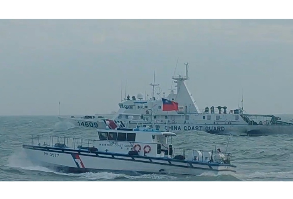 中國海警闖入金門禁止水域　海巡署強力對應並嚴厲譴責