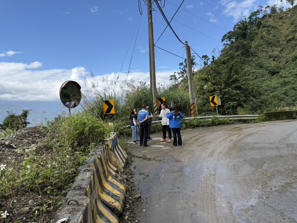 赤科山農路災後復建　花蓮縣府爭取1.6億元強化道路整治 11