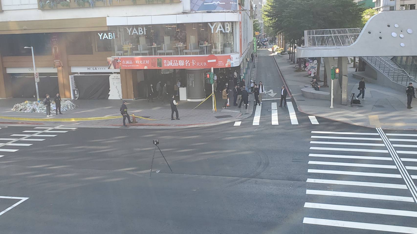 檢警返中山站南西商圈　出動「3D雷射掃描儀」重建張文犯罪現場 15
