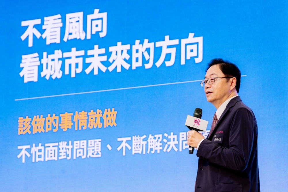 【有影】張善政就職三週年拍板第二市政園區、可負擔住宅 13