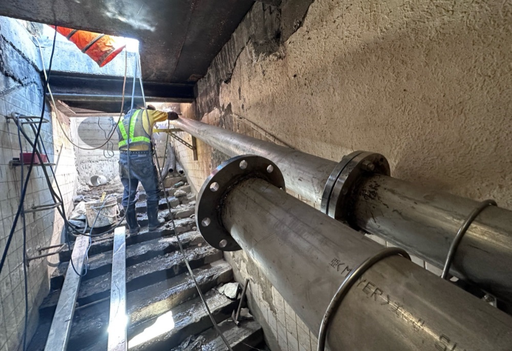 廢棄地下道變身滯洪池 新北水利局再增2處完工強化防洪 廢棄地下道變身滯洪池 新北水利局再增2處完工強化防洪