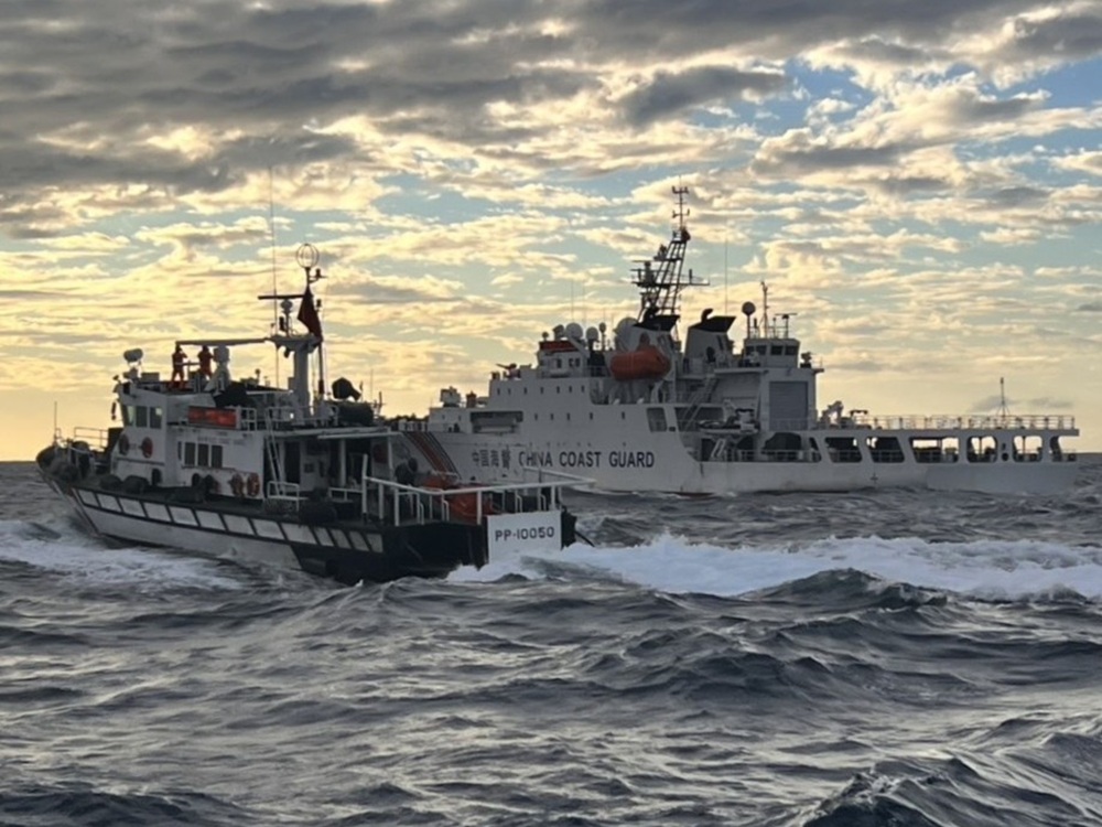 海軍海巡緊盯中國軍演 守護全國人民平安入夢 40 cnews204251230a11